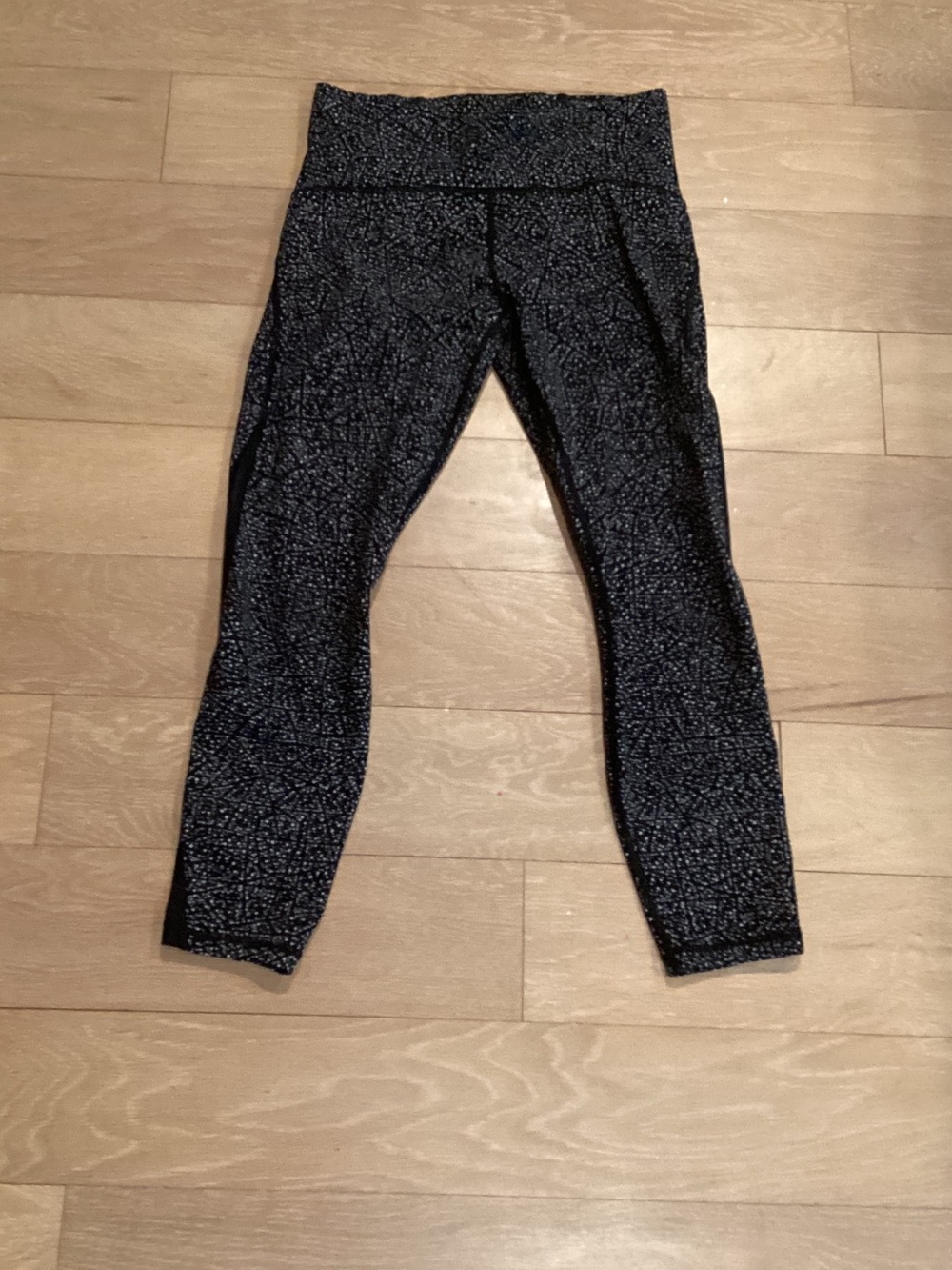 lululemon athletica Black Speckled High-Rise Leggings